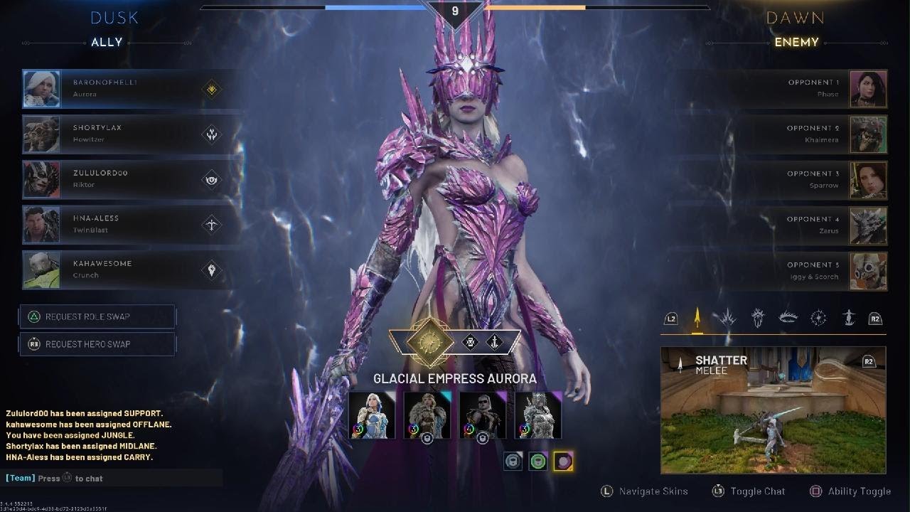 Aurora Jungle II - (ft. Kahawesome as Crunch) This hero is amazing at killing Khaimera!