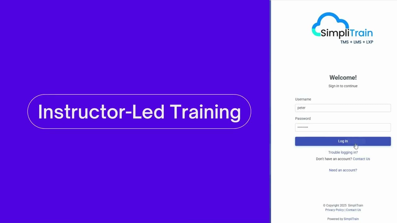 Introduction to Instructor-Led Training with SimpliTrain | #1 Unified LMS