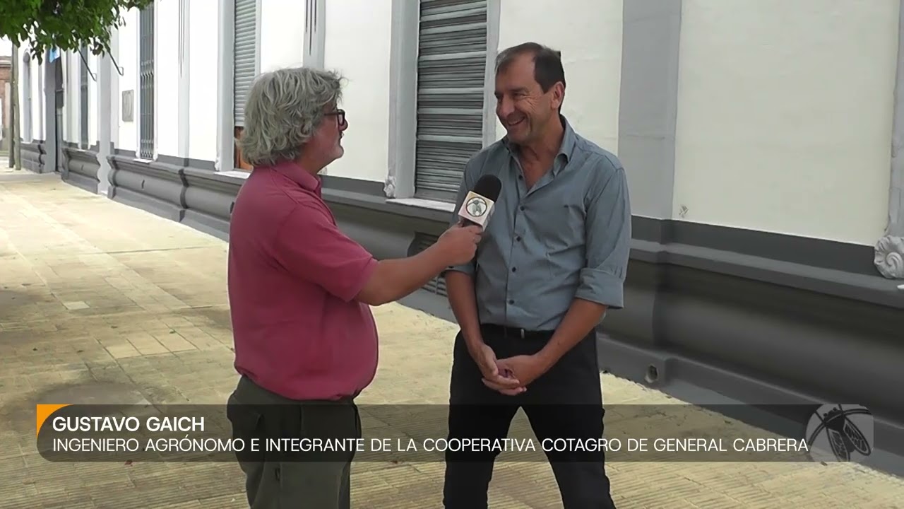 Gustavo Gaich, ingeniero agrónomo e integrante de la cooperativa Cotagro de General cabrera