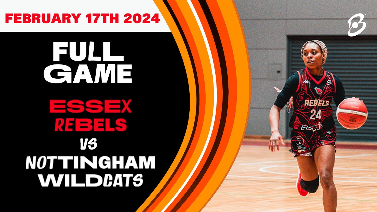 Essex Rebels vs Nottingham Wildcats - Championship - LIVE