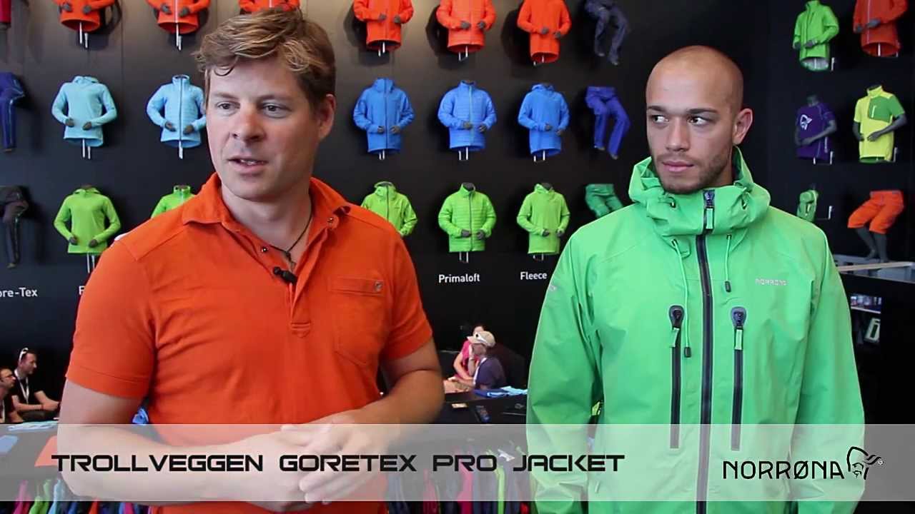 Norrona - OutDoor 2013: Trollveggen Goretex Pro Jacket
