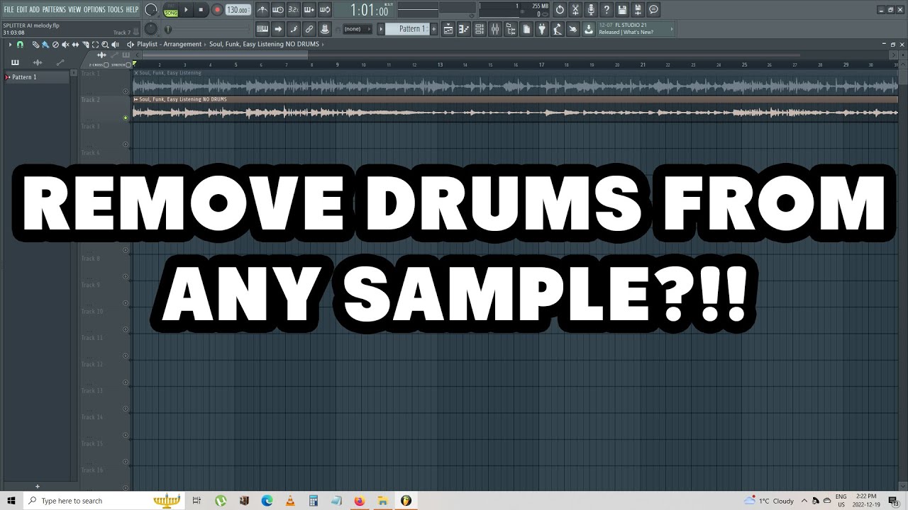 How To Remove Drums From Any Sample