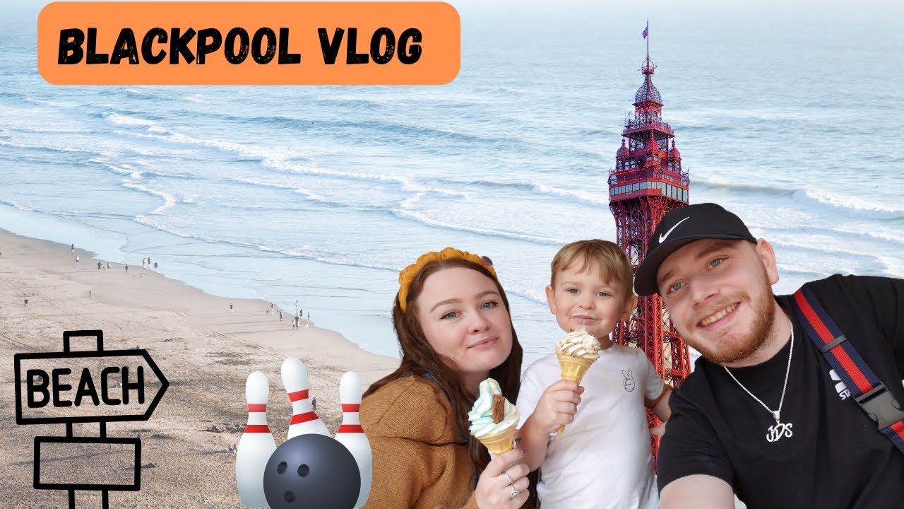 UK | Blackpool Vlog | March 2022 | Beach | Family | Bowling | Exclusive |