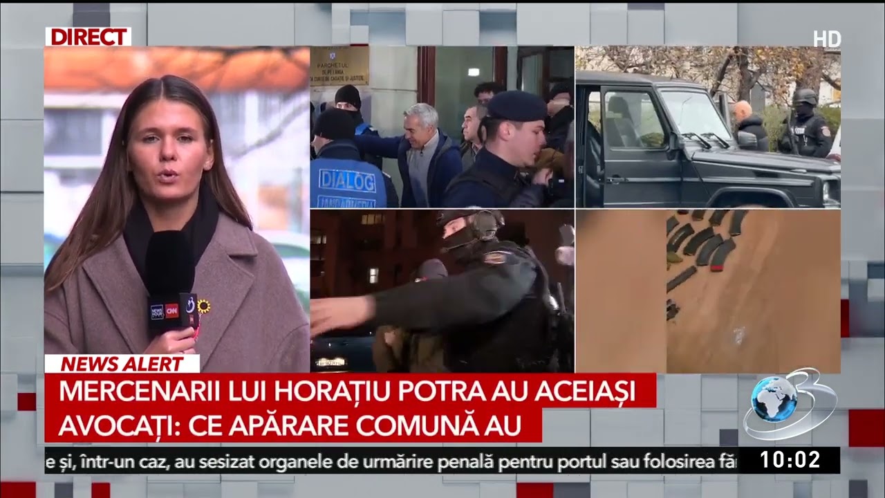 Mercenarii lui Horațiu Potra ajung în fața judecătorilor