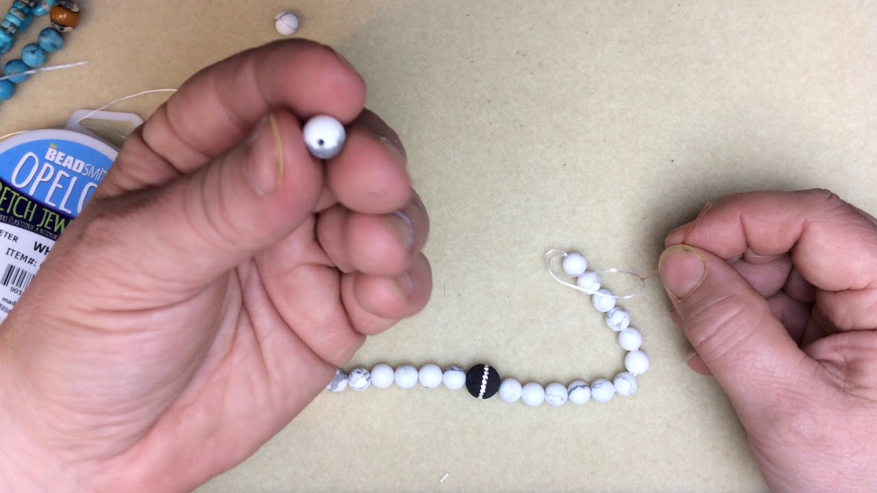 How To: Stretch Bracelets w/ Hidden Knot