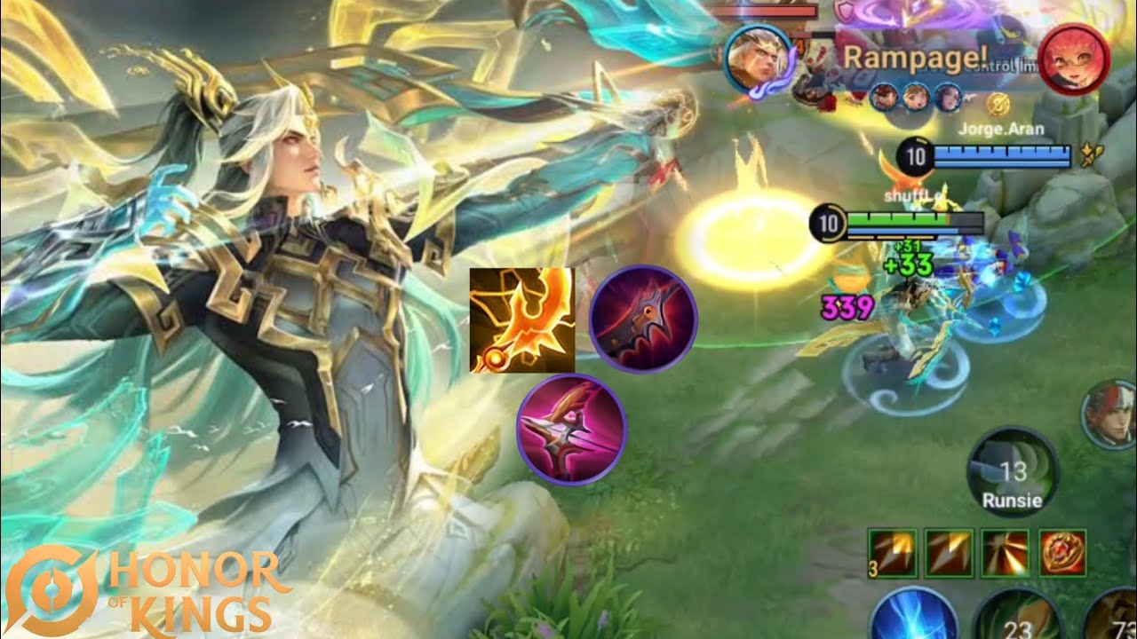 HOU YI FULL ATTACK SPEED IS INSANE | HONOR OF KINGS GAMEPLAY