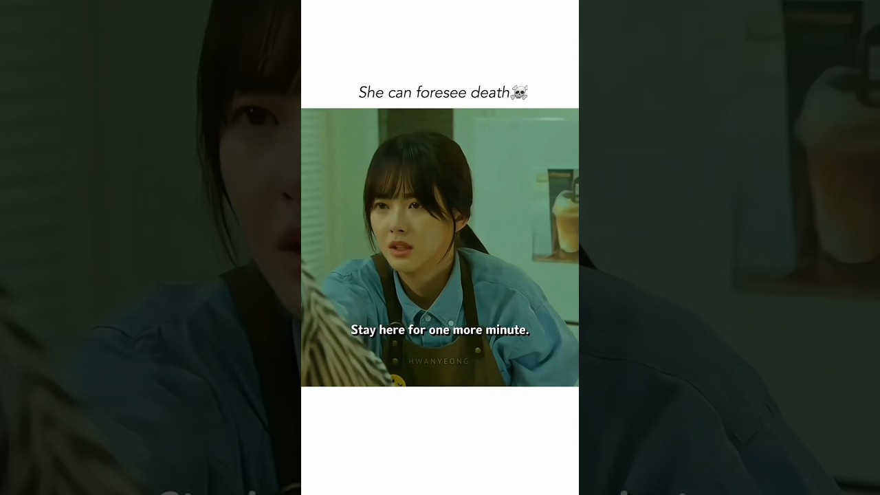 She can foresee death'☠️ #kdrama #sad #koreandrama #black #blackkdrama #blackkoreeandrama #black2017