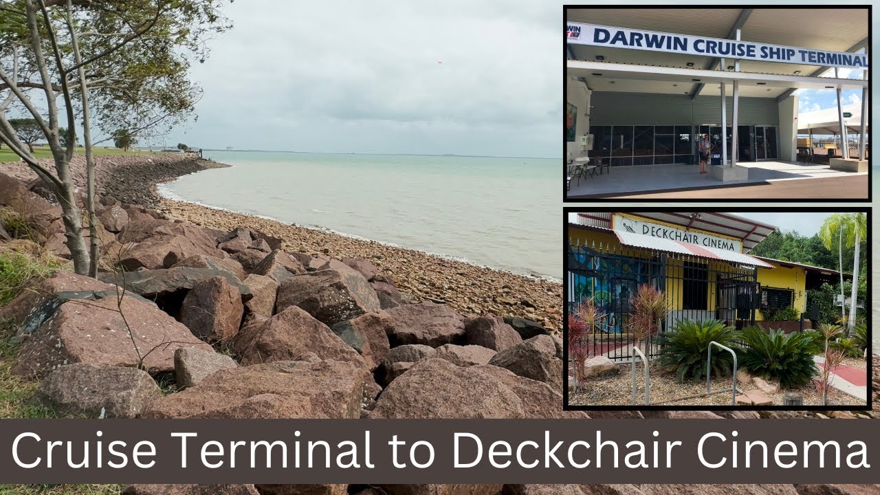 Cruise terminal to deckchair cinema walking tour