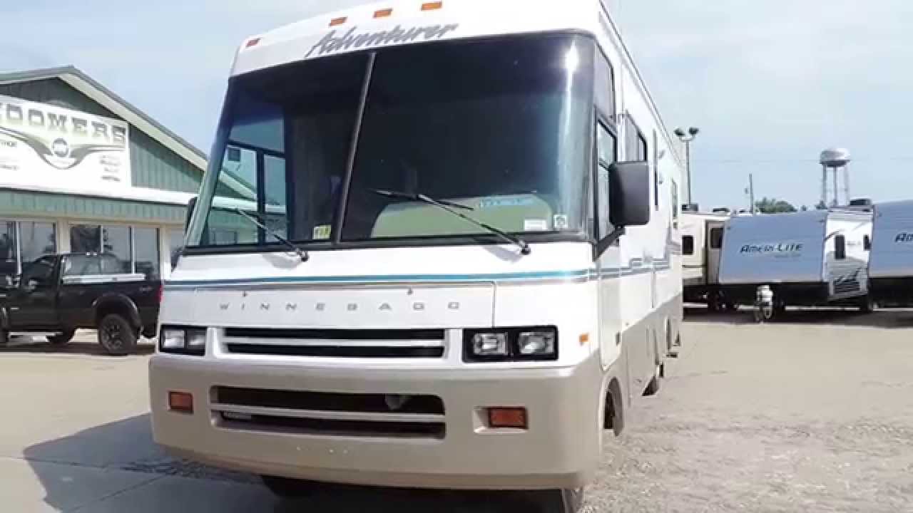 Good Solid 30' 1994 Winnebago Adventure 29RQ Chevrolet 454 EFI 38K Miles