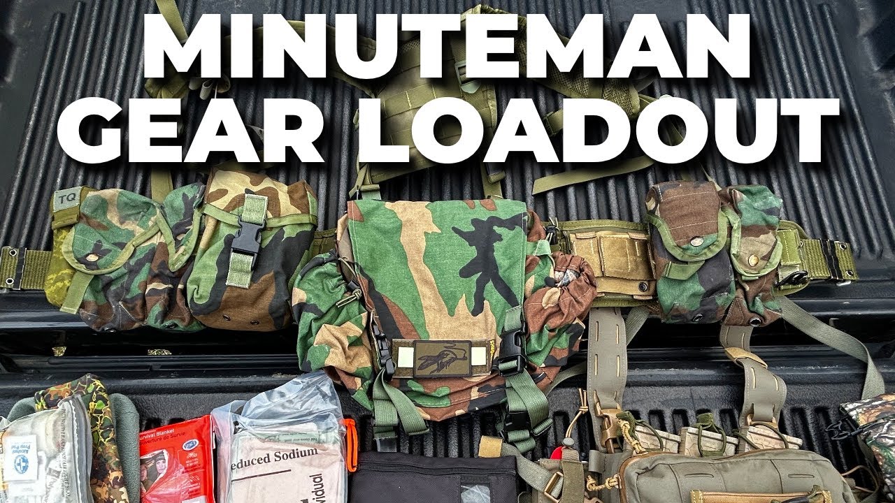 Minuteman Gear Loadout 2024 | Load Bearing Equipment