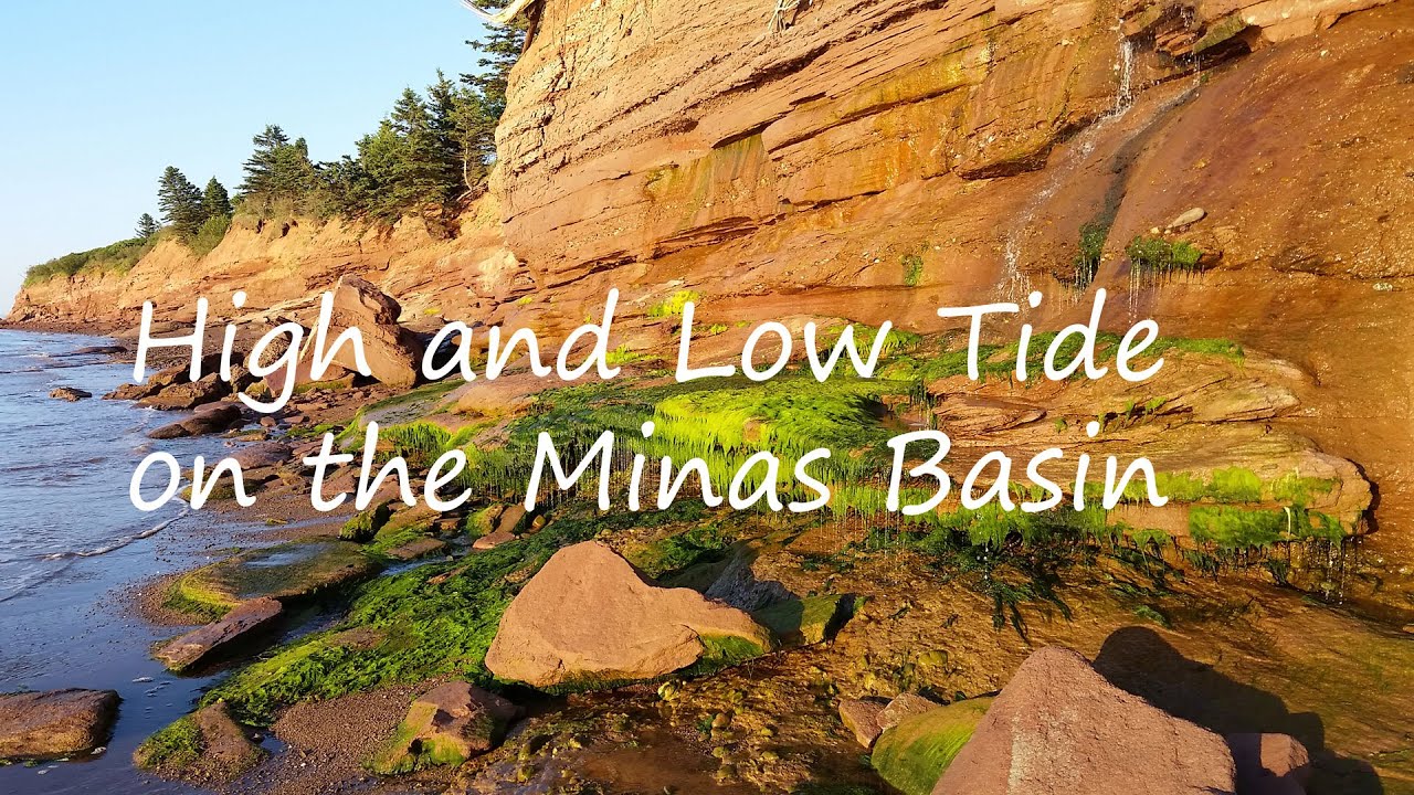High and Low Tide on the Minas Basin at Tenecape