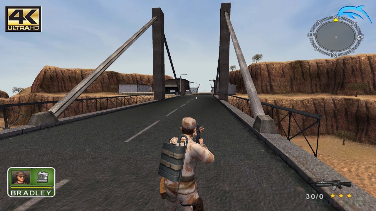 Conflict: Desert Storm - Gamecube Gameplay 4K 2160p (DOLPHIN)