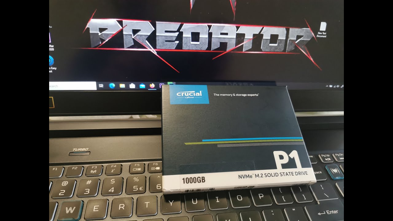 Acer Predator Helios 300 (PH317-53-75RP) NVMe ssd Upgrade