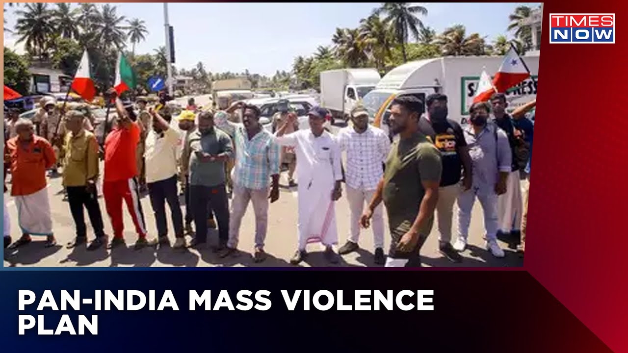 PFI Activist Attacks Bus | Attack Caught On Camera | 247 Arrested Across 8 States | English News