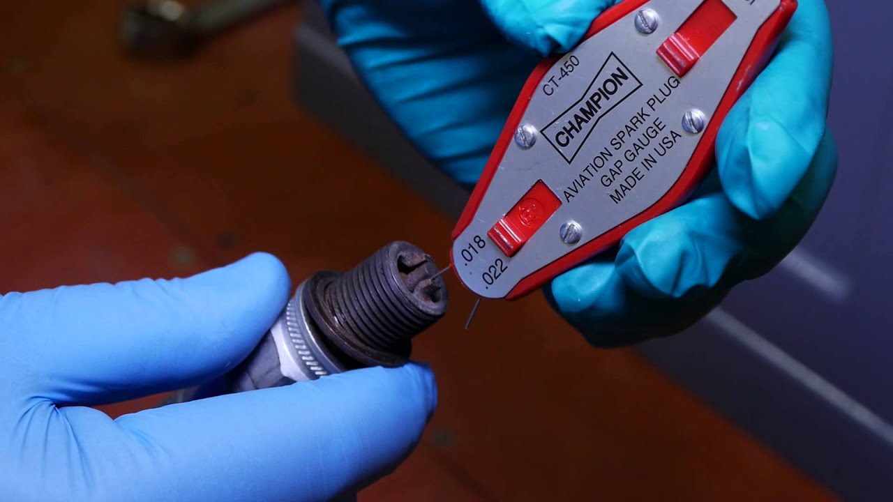 Aero Sport Power Spark Plug Gapping and Cleaning