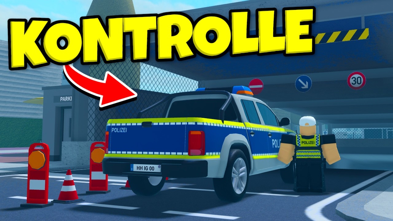 VERKEHRSKONTROLLE in der TIEFGERAGE mit Schießerei!