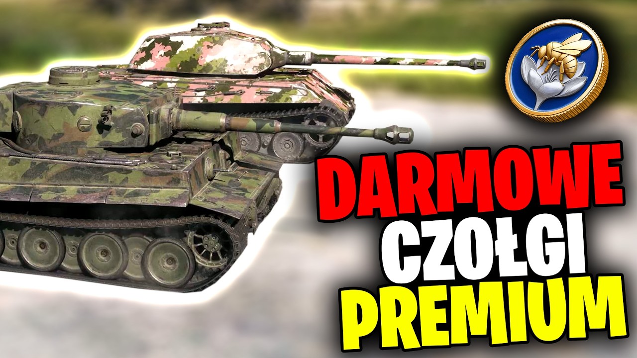 ZDOBĄDŹ DARMOWY CZOŁG PREMIUM, WYSPOSAŻENIE I REZERWY OSOBISTE - Wiosenne dropy w World of Tanks