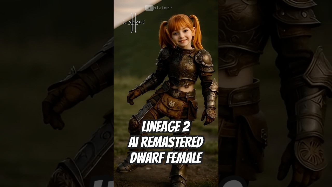 Lineage 2 - Dwarf Female - Heavy Armor Sets | AI #lineage2 #l2community