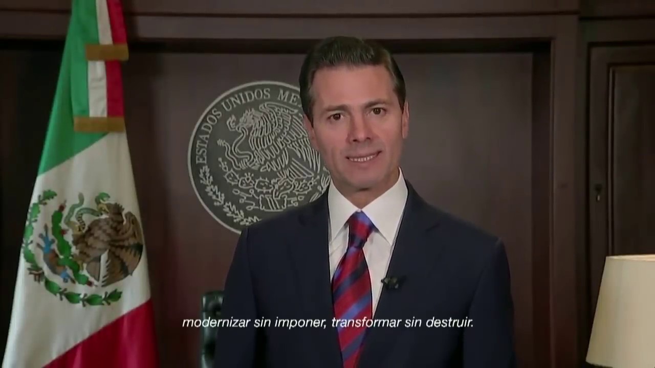 Mensaje del Presidente Enrique Peña Nieto