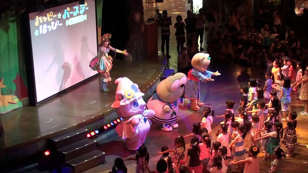 サンリオピューロランド'13.07.14 10:30 ハッピーはっぴ～バースデーSHOW