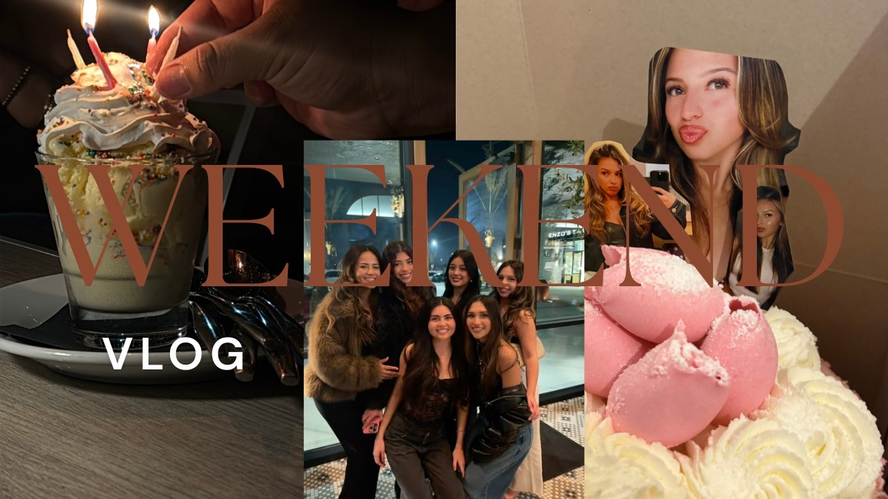 weekend vlog