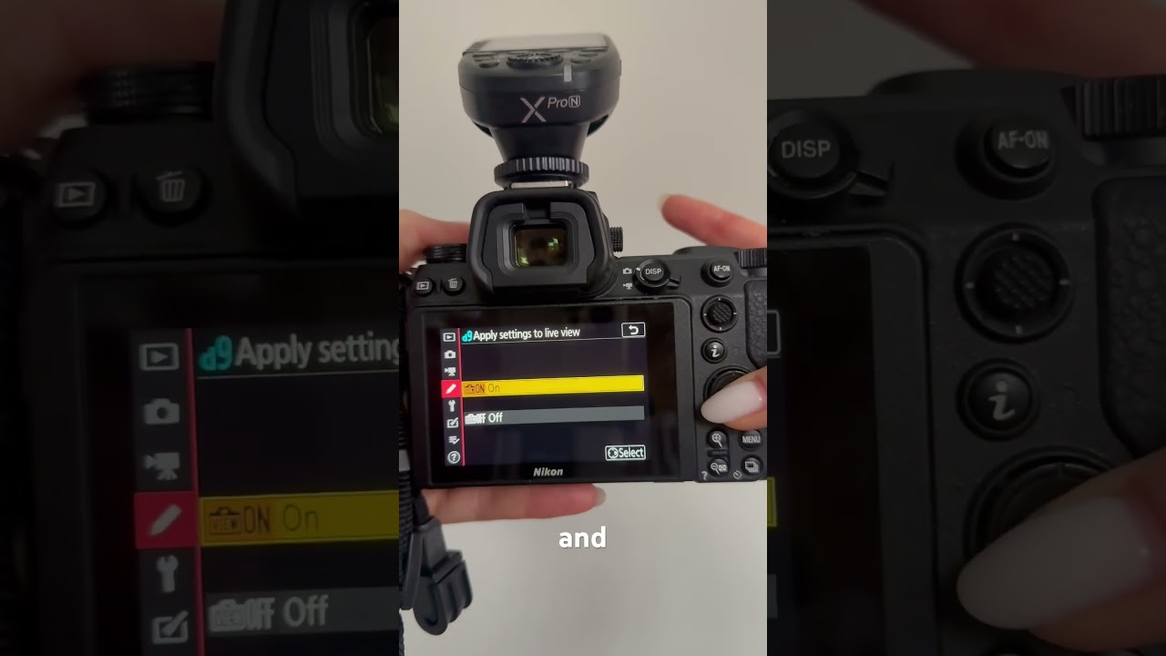 Quick Tip: Fixing the Black Screen on Your Nikon Z7II Viewfinder #nikoncamera #nikon #nikonz7ii