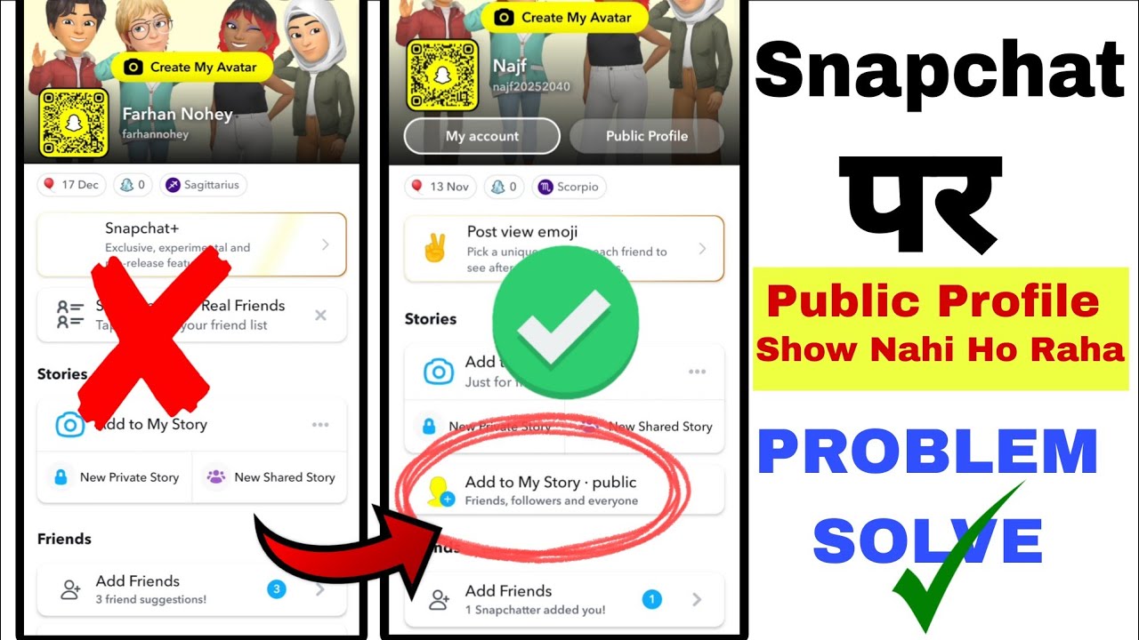 Snapchat Public Profile Show Nahi Ho Raha 😱 | Fix Snapchat Public Profile Problem 2025  
