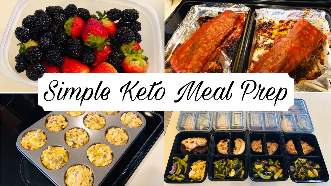 Simple but Mighty Keto Meal Prep/Batch Cooking| 2/6/20