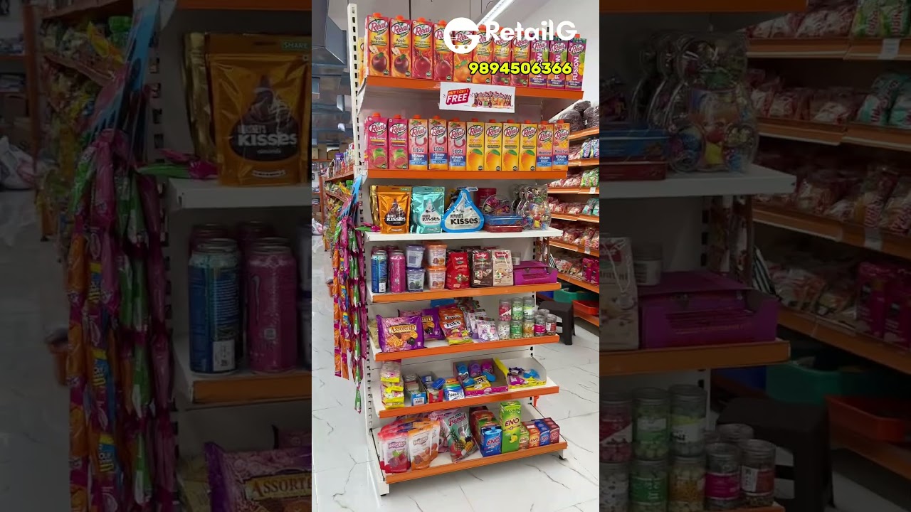 Modern Supermarket Display & Rack Setup at M Mart | RetailG Project