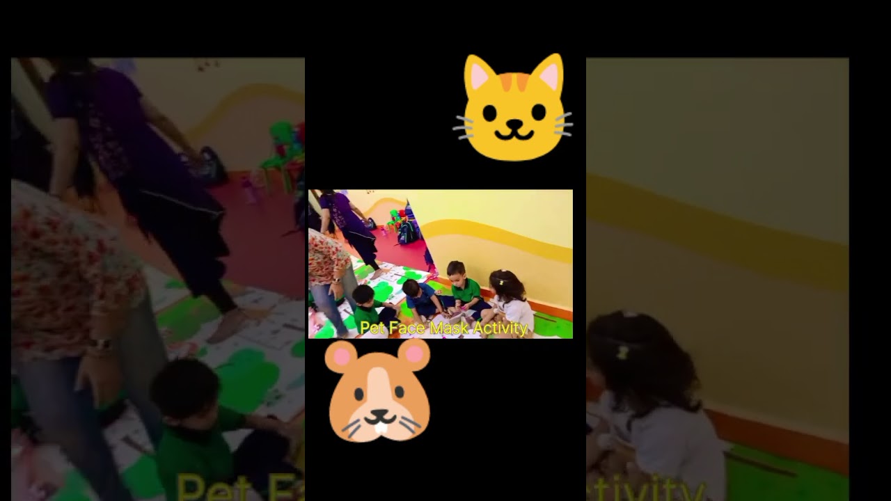 Day 7 summer camp Volcanic Eruption activity and pet face mask activity