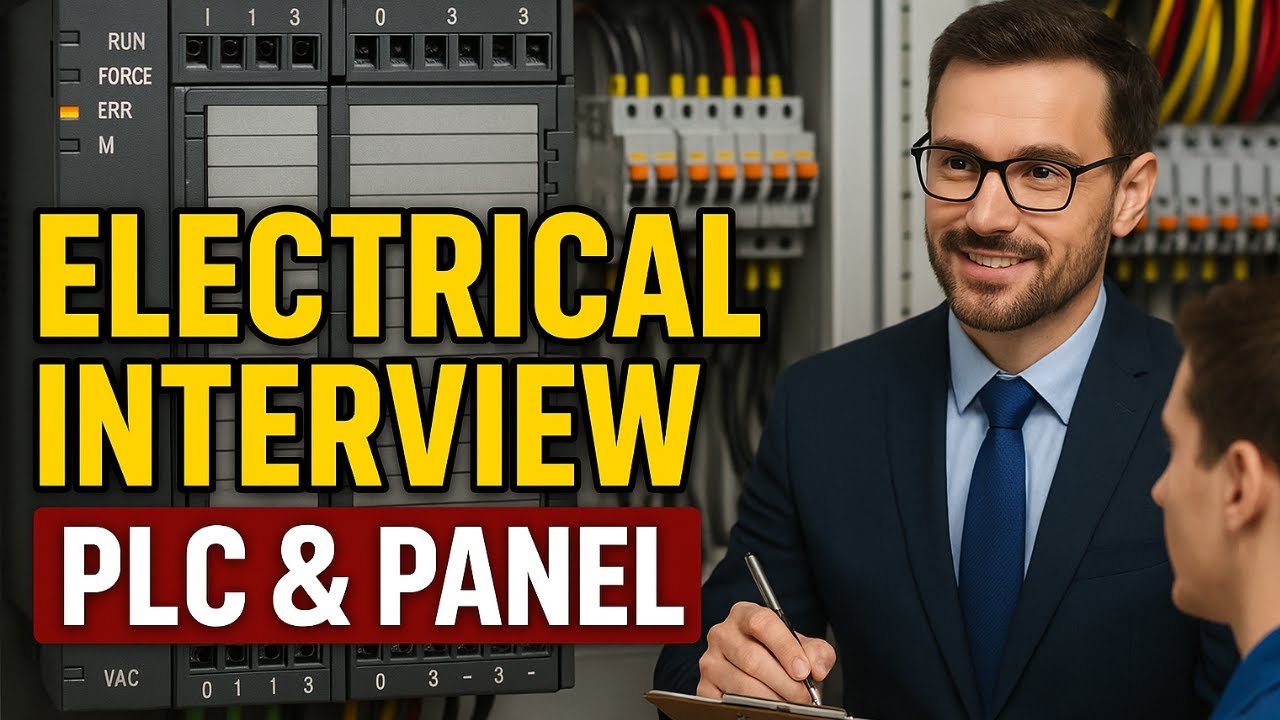Top Electrical Interview Questions | PLC & Electrical Panel Basics Explained