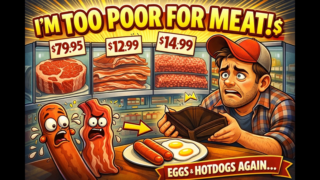 🥩 Steak Prices Are INSANE… So It’s Eggs & Hotdogs Again 😂 | Carnivore Song