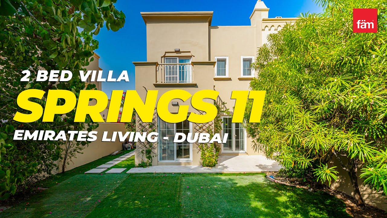 Stunning 2 Bed Villa in Springs 11, Emirates Living - Dubai