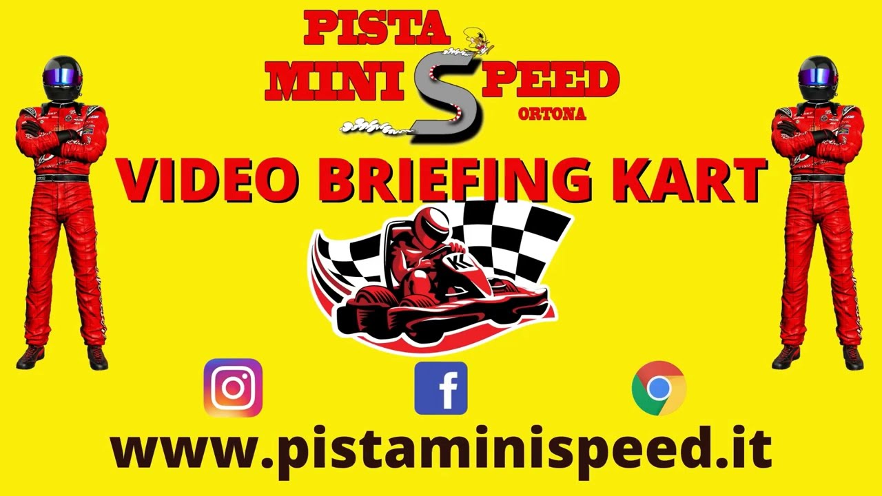 VIDEO BRIEFING NOLEGGIO KART PISTA MINI SPEED ORTONA