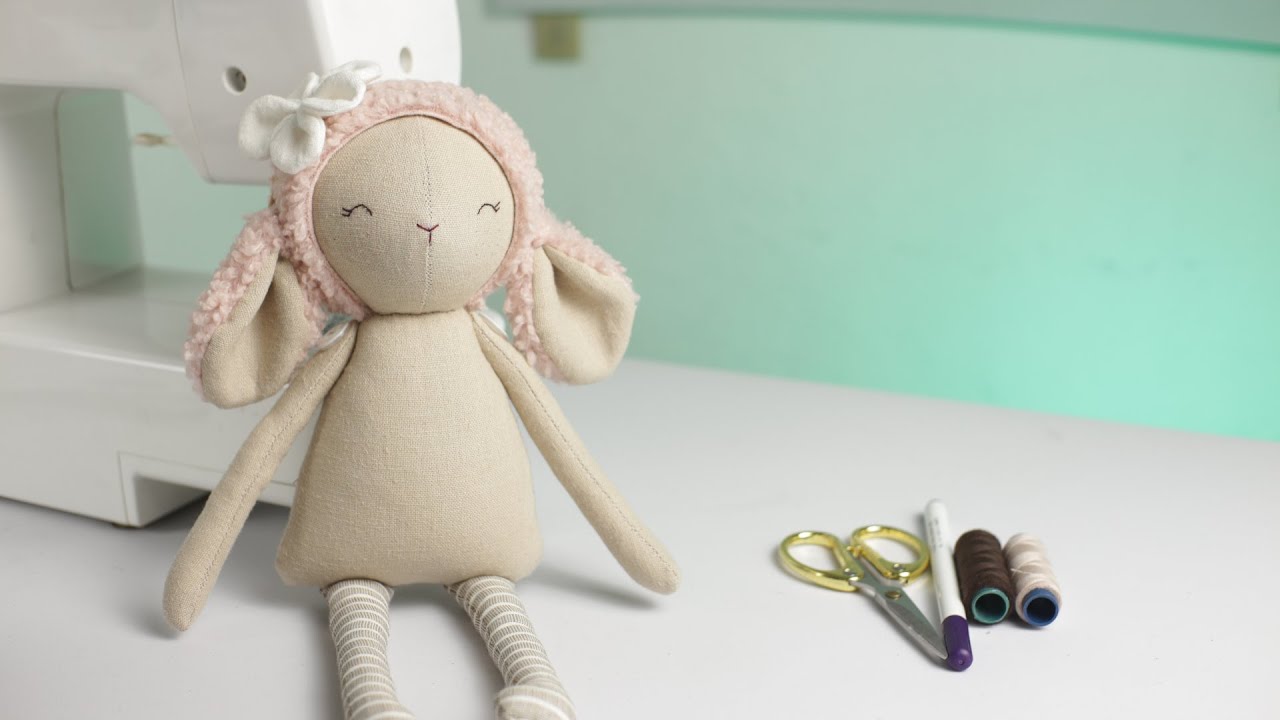 How to Make Cute Sheep Doll - Part 1