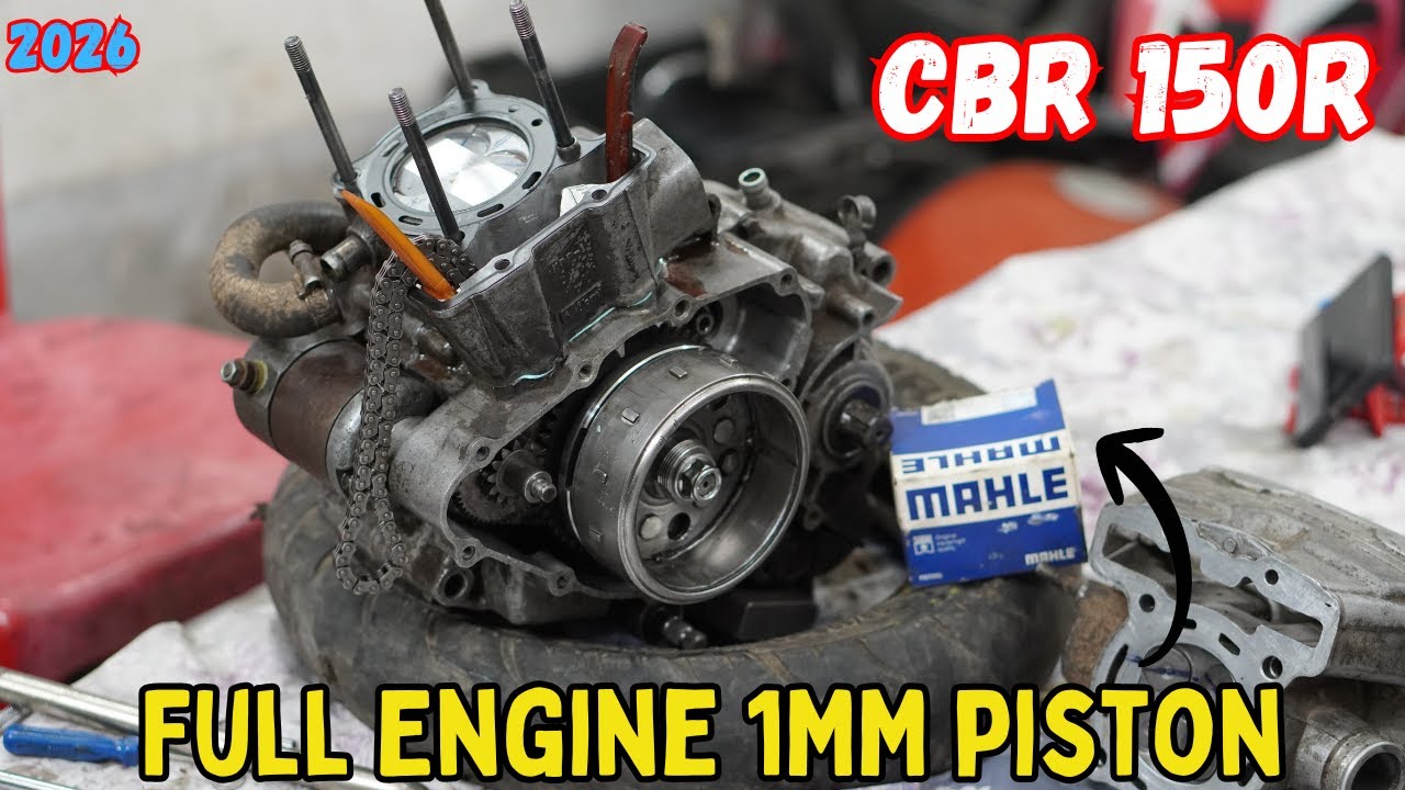 Honda CBR 150R full Engine With Big Piston | Hindi