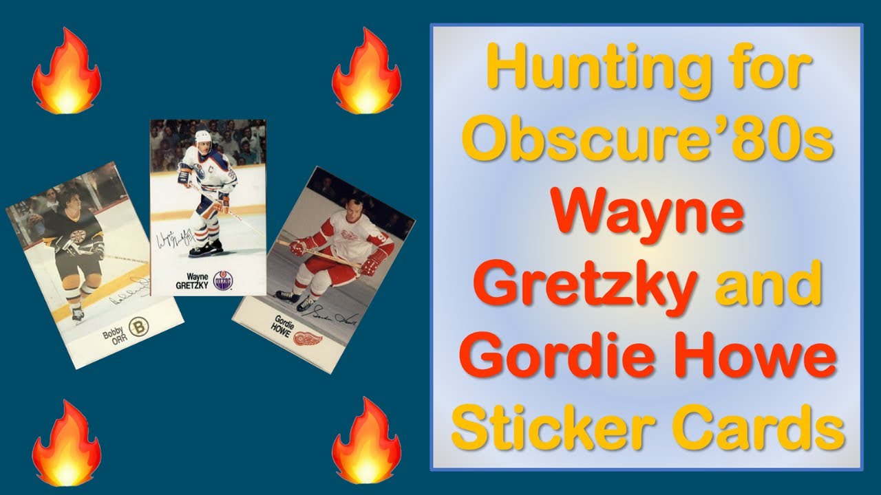 1988 ESSO *RARE* HOCKEY STICKERS | Wayne Gretzky and Gordie Howe Hunting for PSA 10 Gem Stickers
