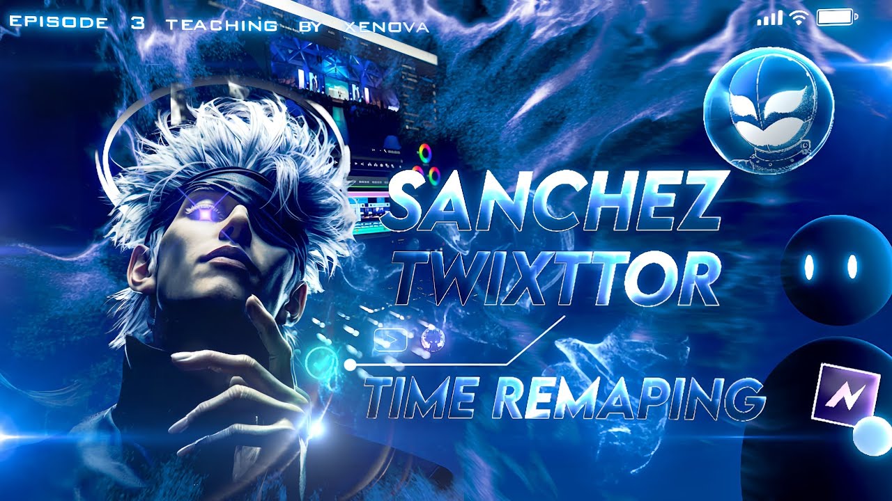 Real Sanchezae Twixttor + Time Remaping reveal in Node Video tutorial 🩵 || EP 3