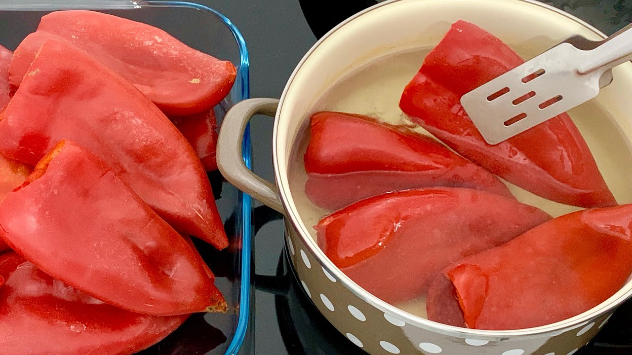 Speca të Kuqe të Përvluara Turshi që Nuk Prishen 🥰 Sekreti i Përgaditjes që Nuk Dështon !!! ❤️❤️