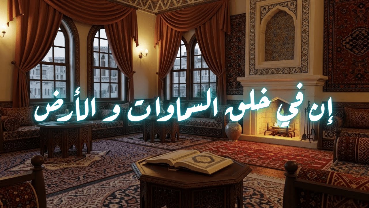 تلاوة مباركة لأواخر سور البقرة، آل عمران، هود، الحج، الفرقان✨