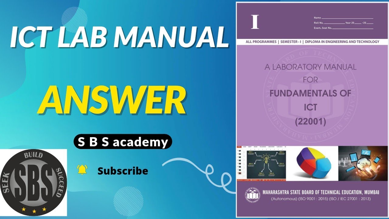 ICT lab manual answer                       part 2 #labmanualanswer # msbte