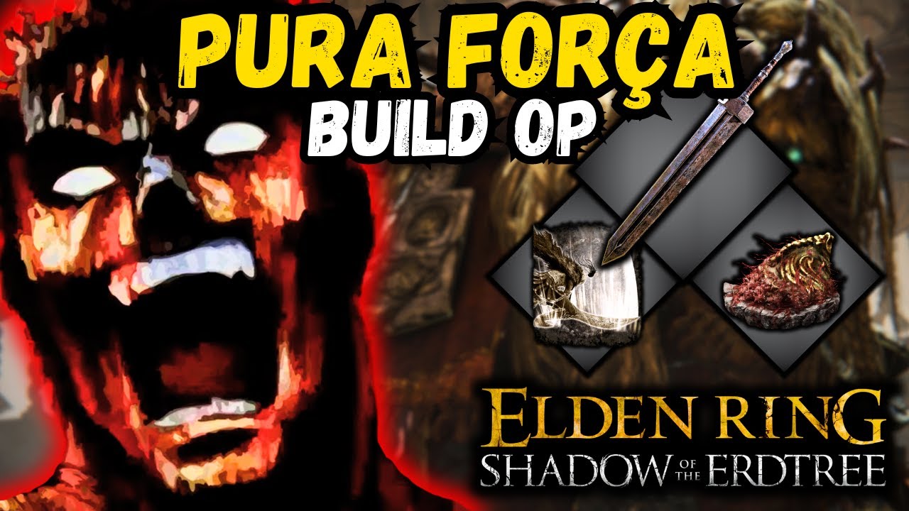 BUILD de FORÇA com a ESPADA DO GUTS - Elden Ring Shadow of the Erdtree