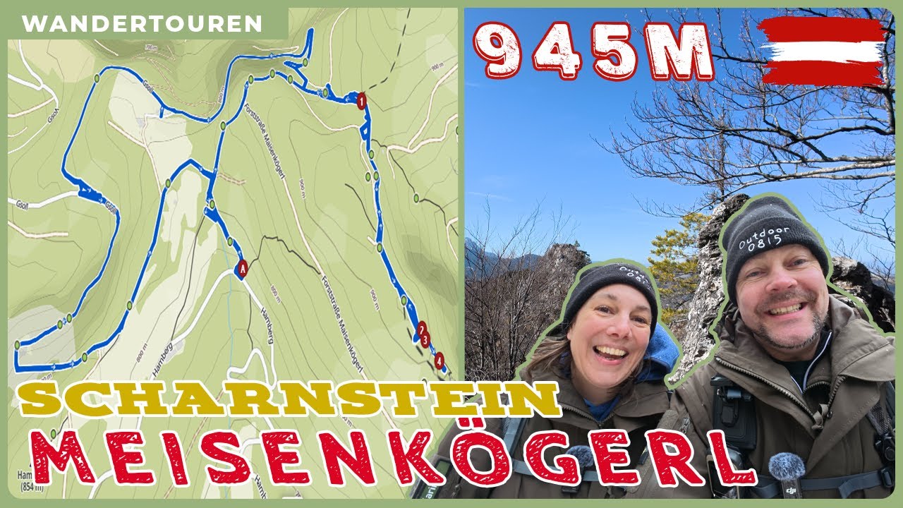 Scharnstein: Wandern zum Meisenkögerl | Unterwegs im Alpenvorland von OÖ