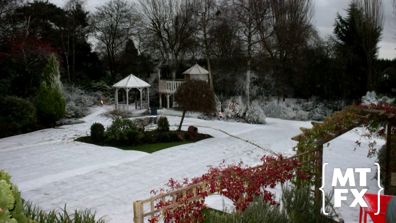 Creating an Outdoor Snow Scene from scratch