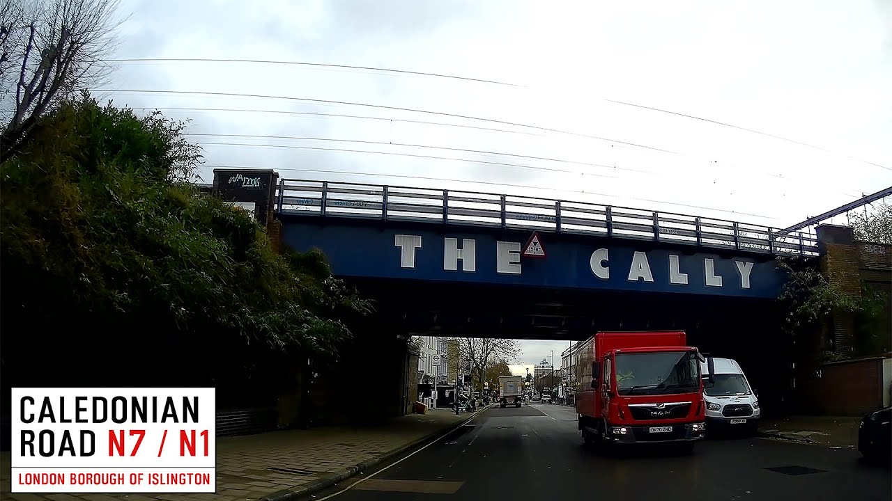 A Drive Through London Caledonian Road (North London)