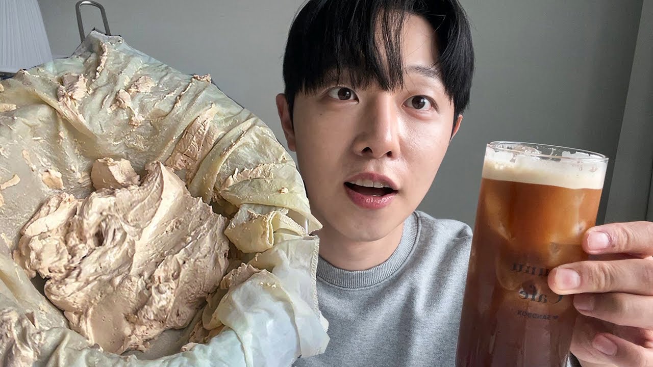 커피 그릭요거트도 만들어 봄