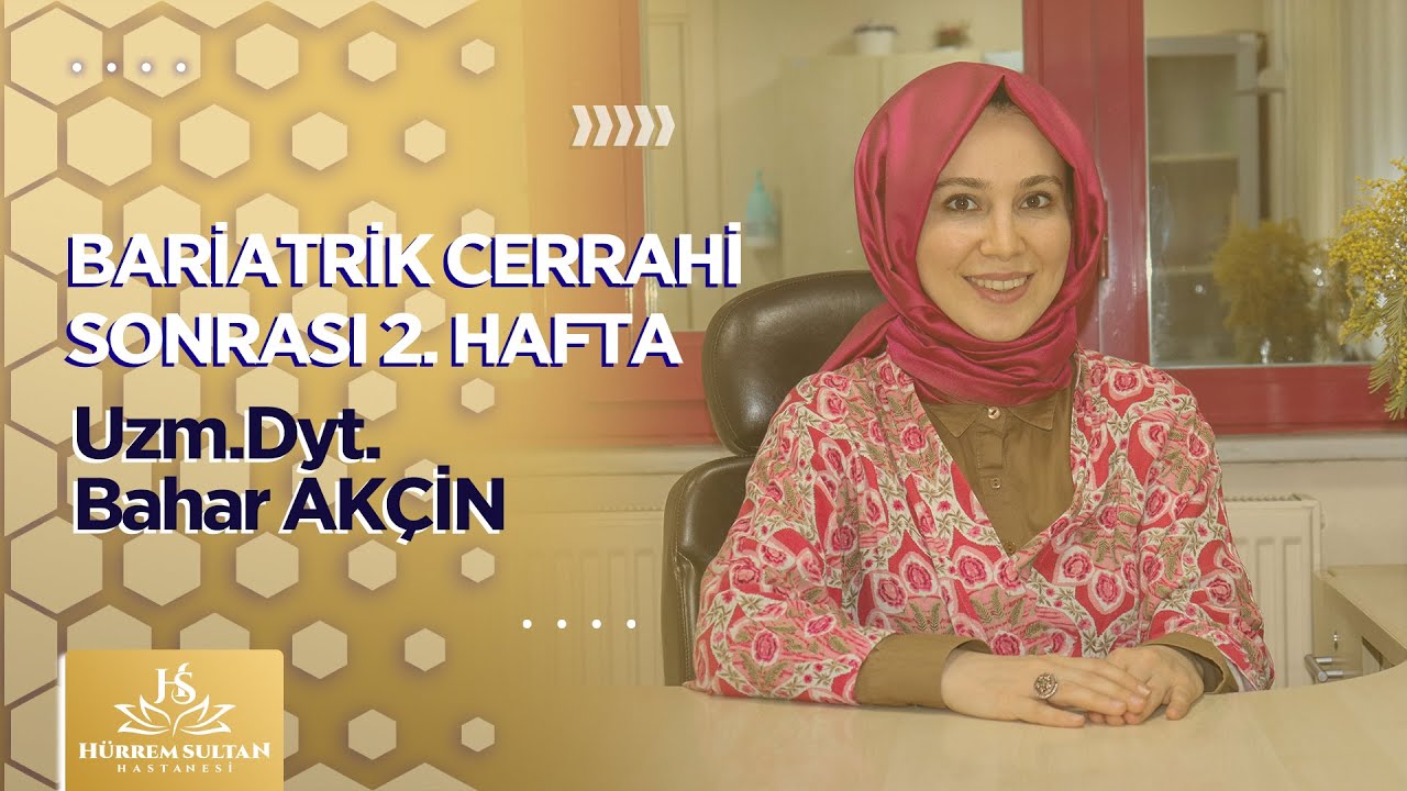 Tüp Mide Ameliyatı Sonrası 2-3. Hafta Beslenme | Uzm.Dyt. Bahar AKÇİN