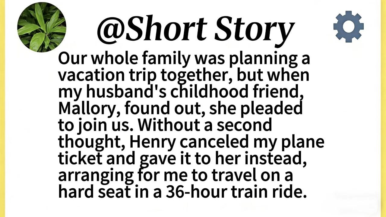 Our whole family was planning a vacation trip together, but when my husband's childhood friend,