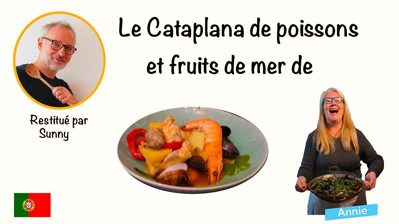 La recette du Cataplana de poisson et fruits de mer