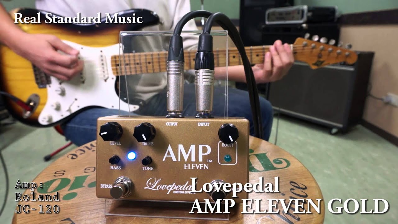 Lovepedal AMP ELEVEN Gold with JC-120